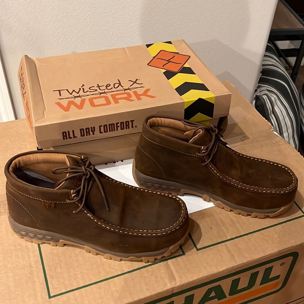 Twisted X Work steel Toes shoes